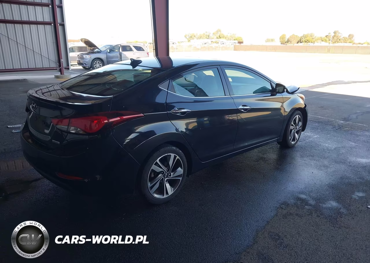 2014 Hyundai Elantra Limited VIN:5NPDH4AE1EH488610 - 4