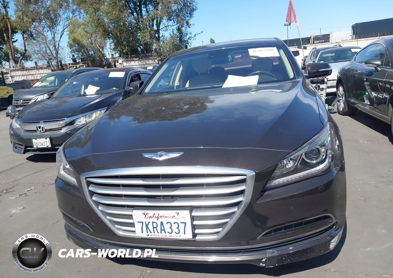 2015 Hyundai Genesis 3.8 VIN:KMHGN4JE7FU083912 - 12