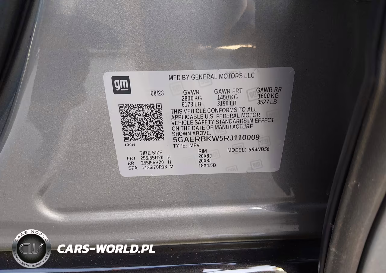 2024 Buick Enclave Essence Fwd VIN:5GAERBKW5RJ110009 - 9