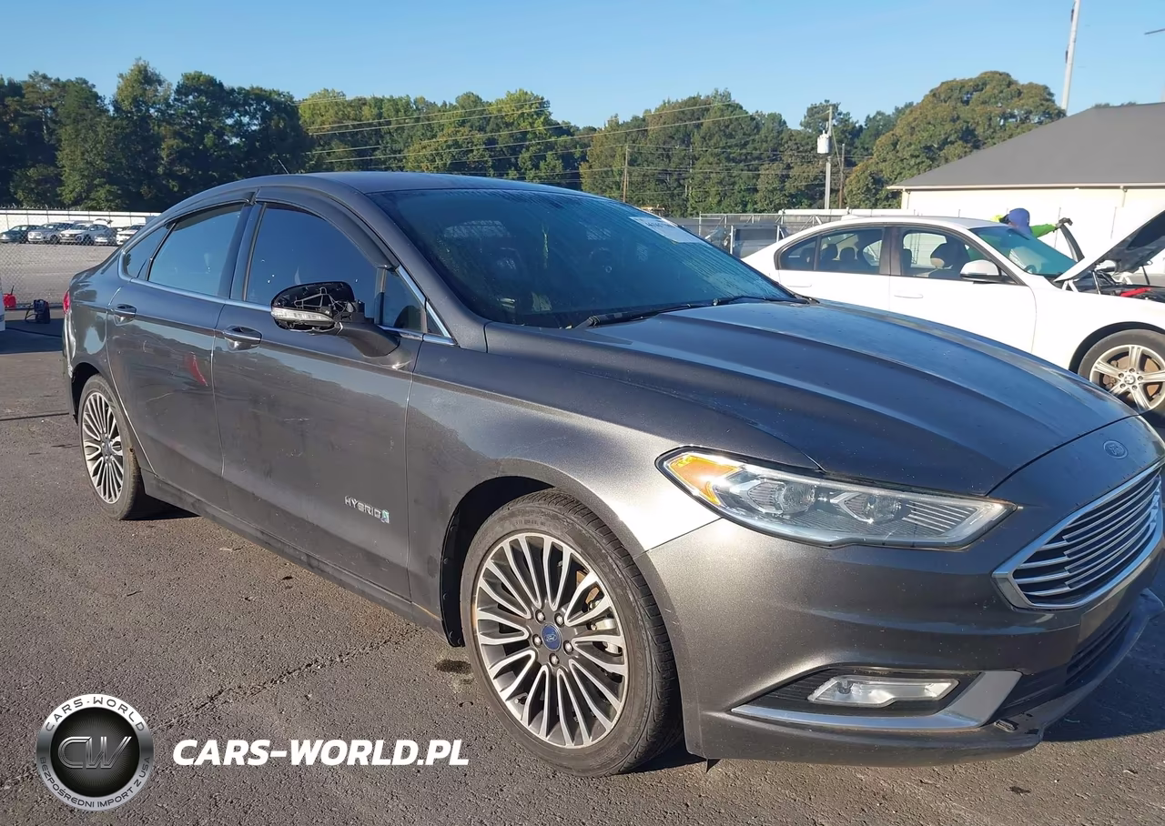 2017 Ford Fusion Hybrid Titanium VIN:3FA6P0RU3HR359761 - 1