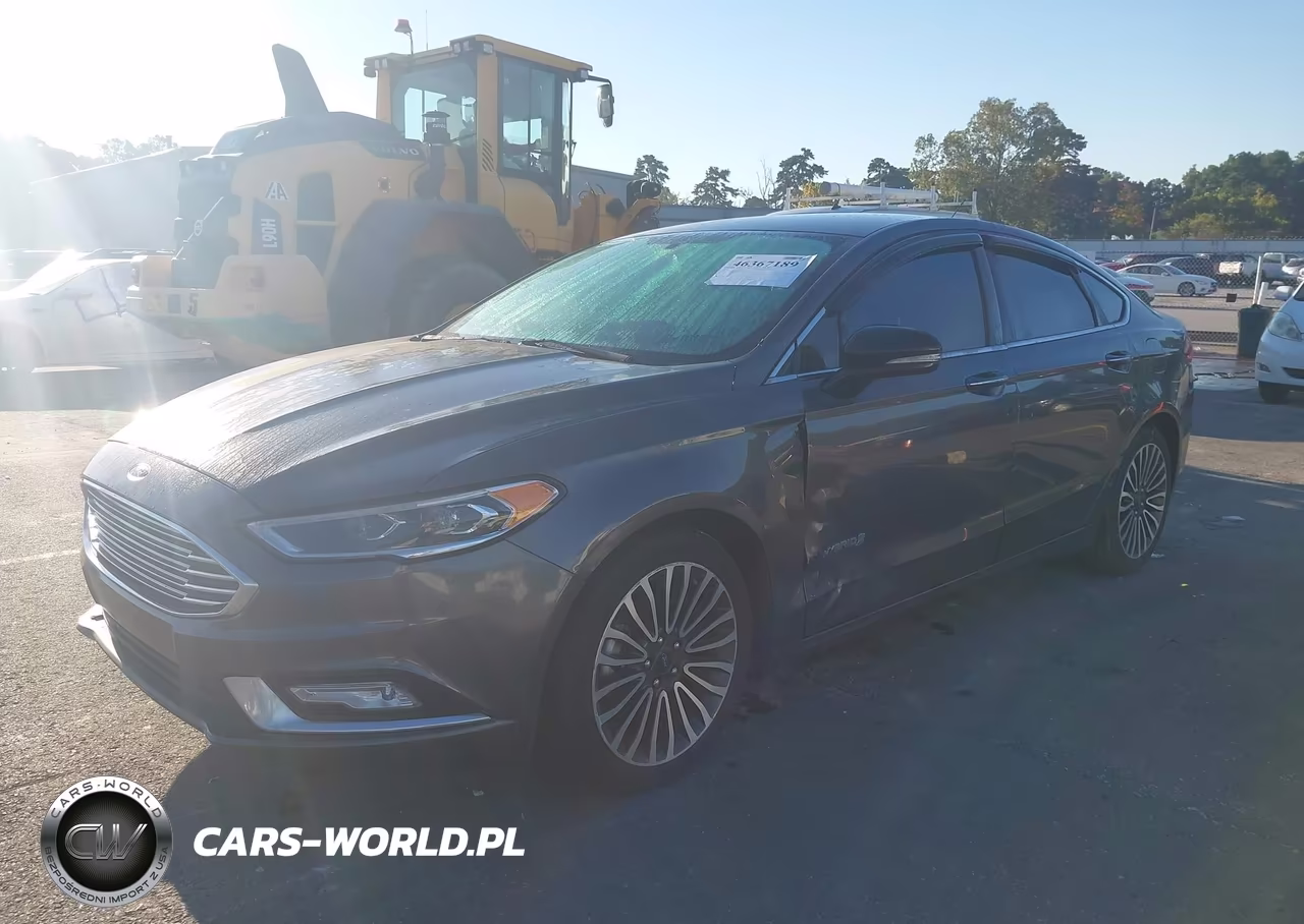 2017 Ford Fusion Hybrid Titanium VIN:3FA6P0RU3HR359761 - 2