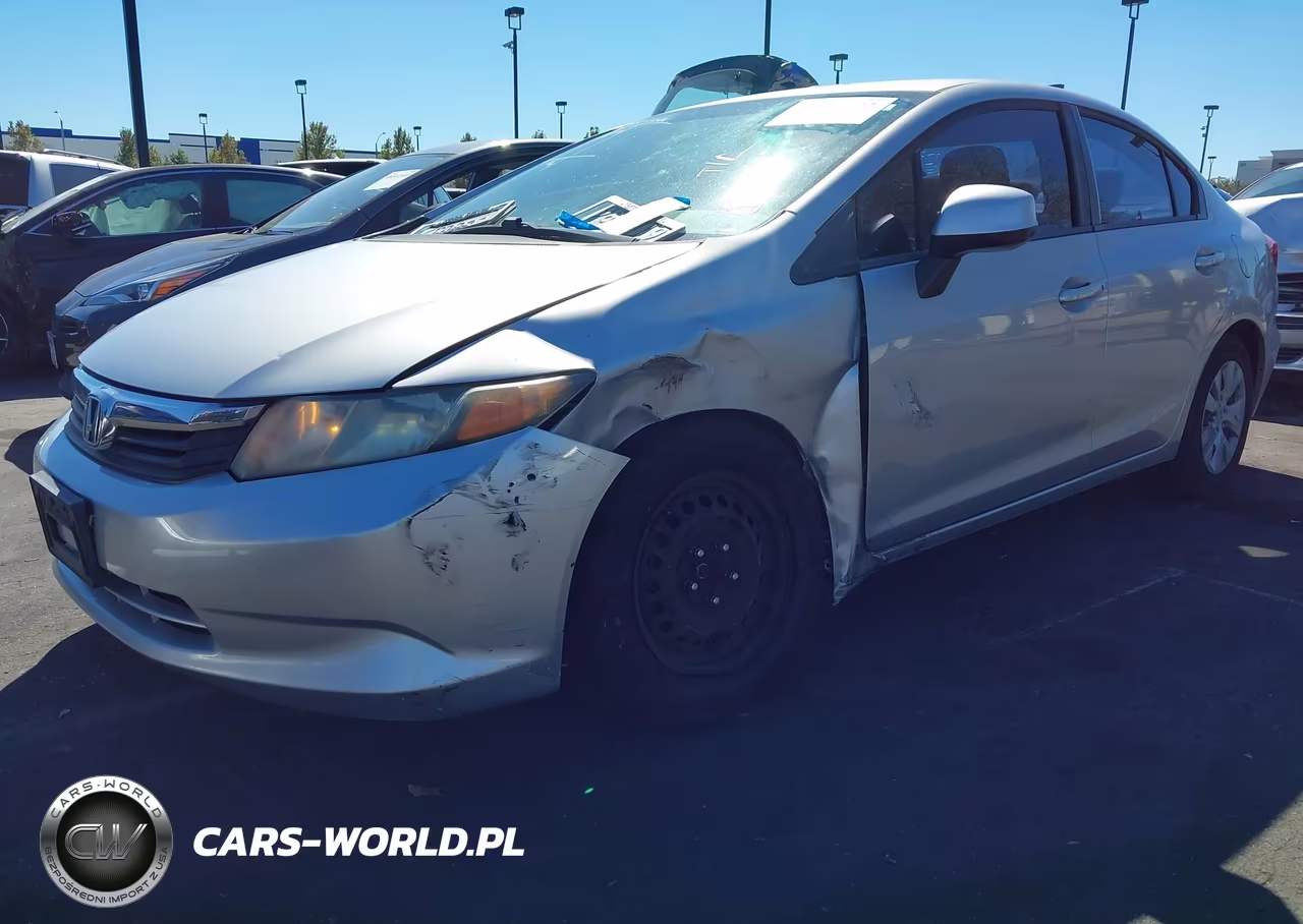 2012 Honda Civic Lx VIN:19XFB2F56CE304044 - 2