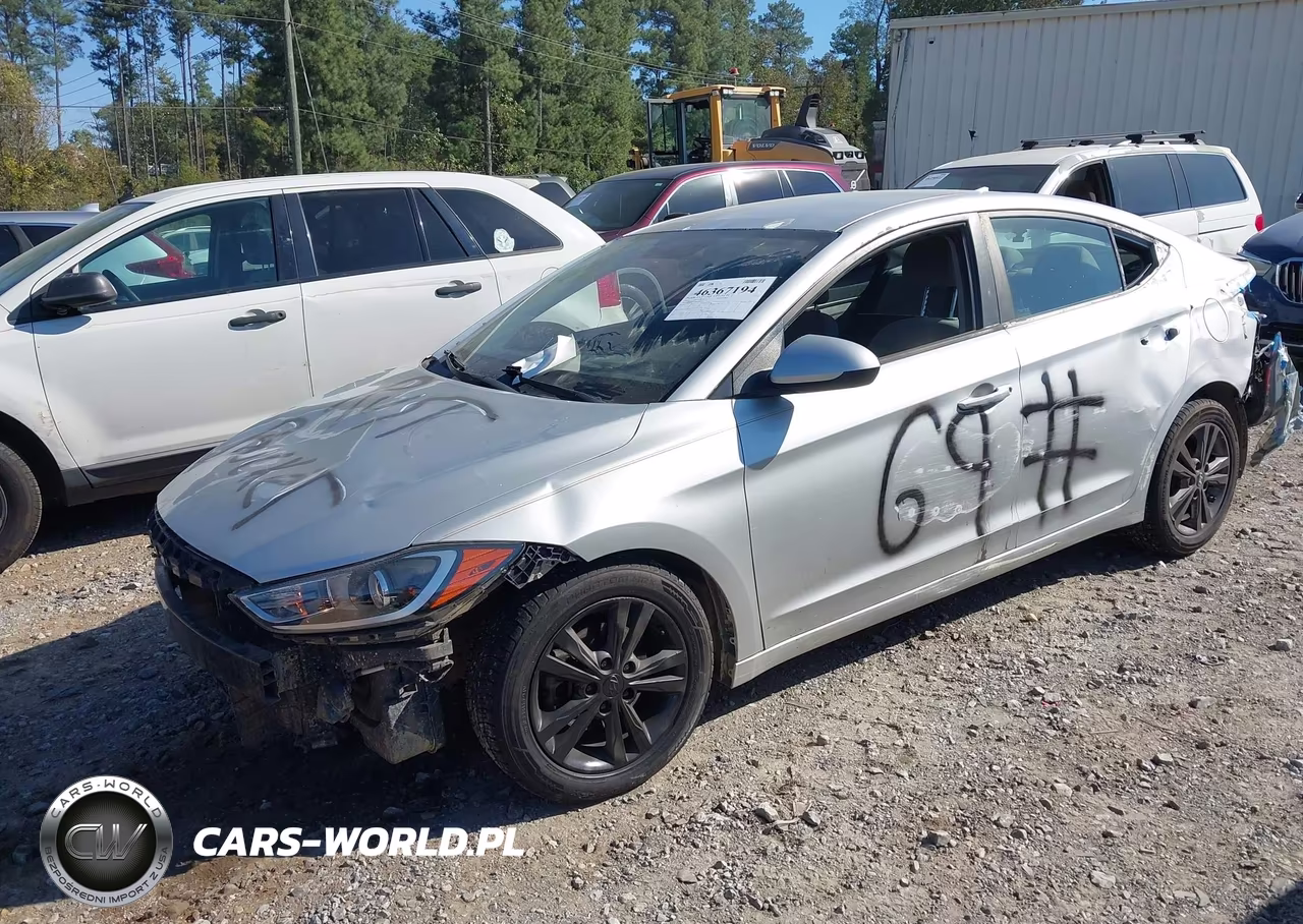 2017 Hyundai Elantra Se VIN:5NPD84LF3HH049774 - 2