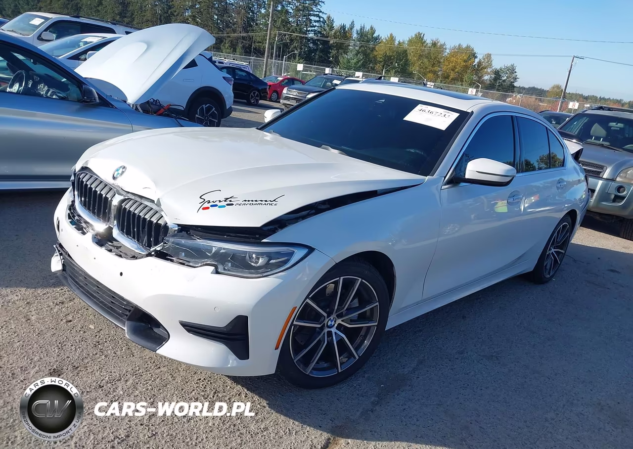 2021 BMW 330I VIN:3MW5R1J01M8B87581 - 2