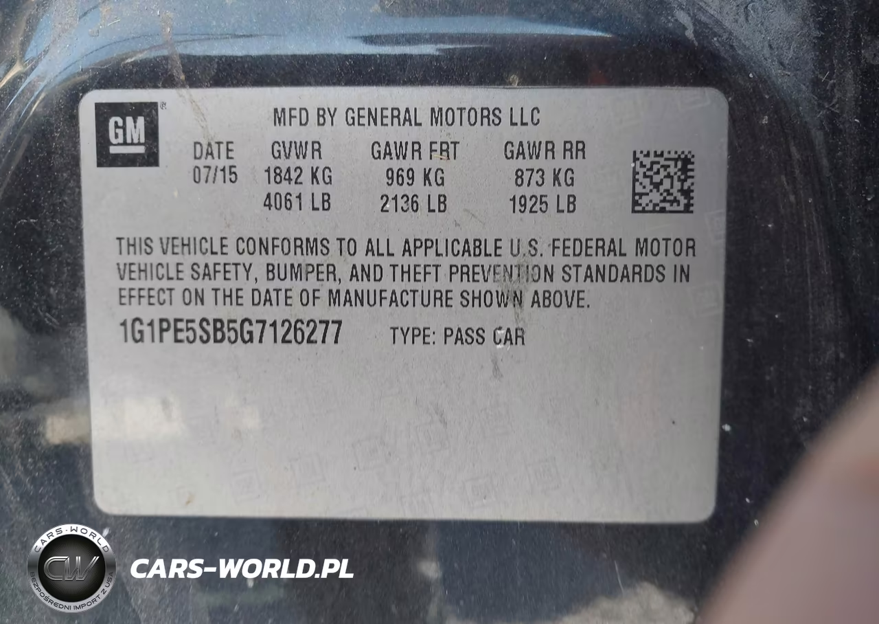 2016 Chevrolet Cruze Limited 1Lt Auto VIN:1G1PE5SB5G7126277 - 9