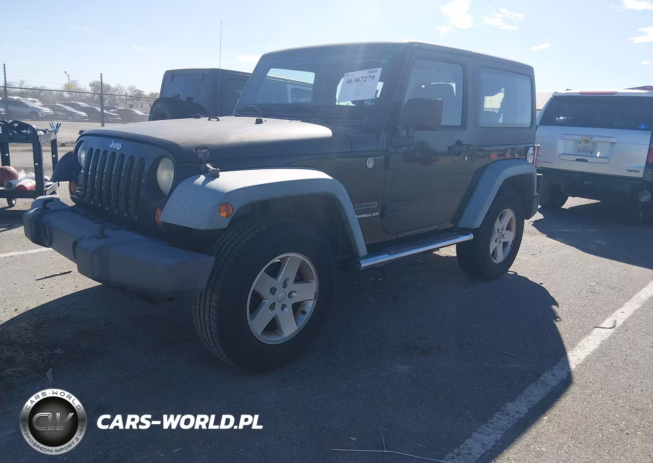 2011 Jeep Wrangler Sport VIN:1J4GA2D12BL606809 - 2