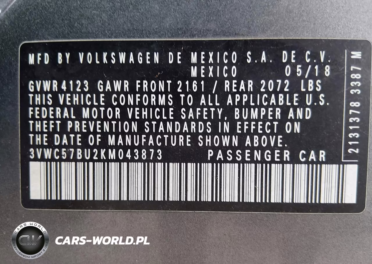 2019 Volkswagen Jetta 1.4T R-Line-1.4T S-1.4T Se VIN:3VWC57BU2KM043873 - 9