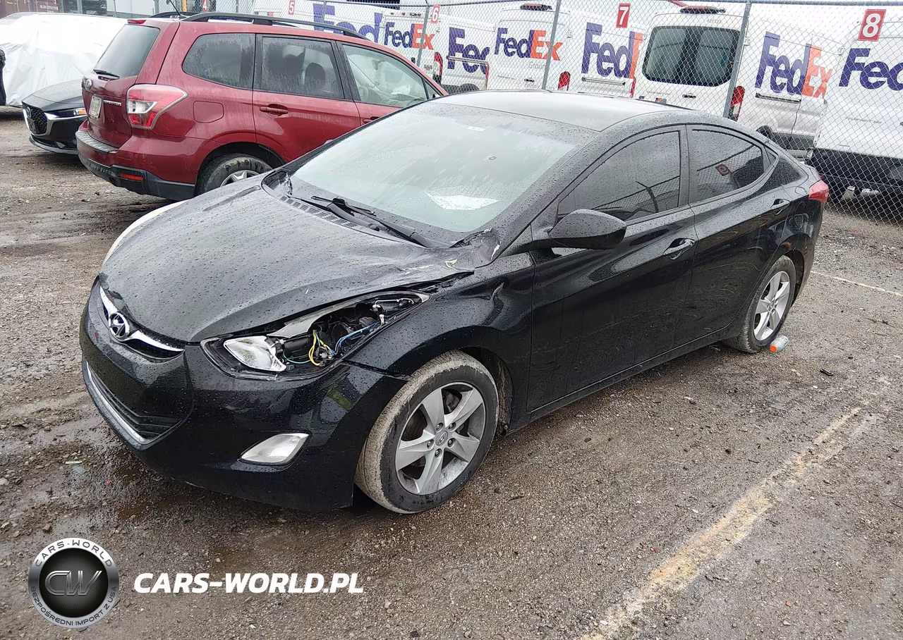 2012 Hyundai Elantra Gls (Ulsan Plant) VIN:KMHDH4AE3CU384098 - 2