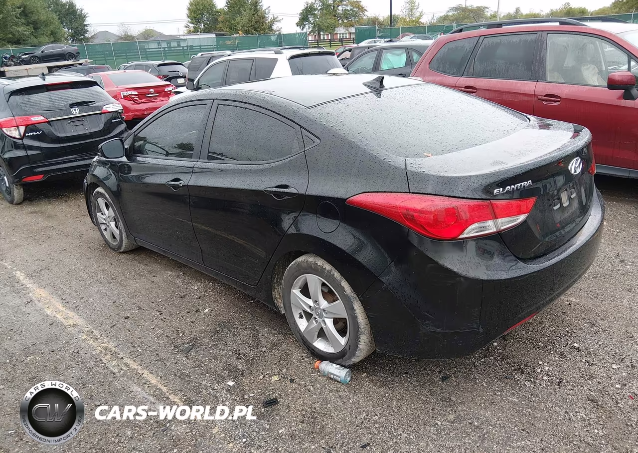 2012 Hyundai Elantra Gls (Ulsan Plant) VIN:KMHDH4AE3CU384098 - 3