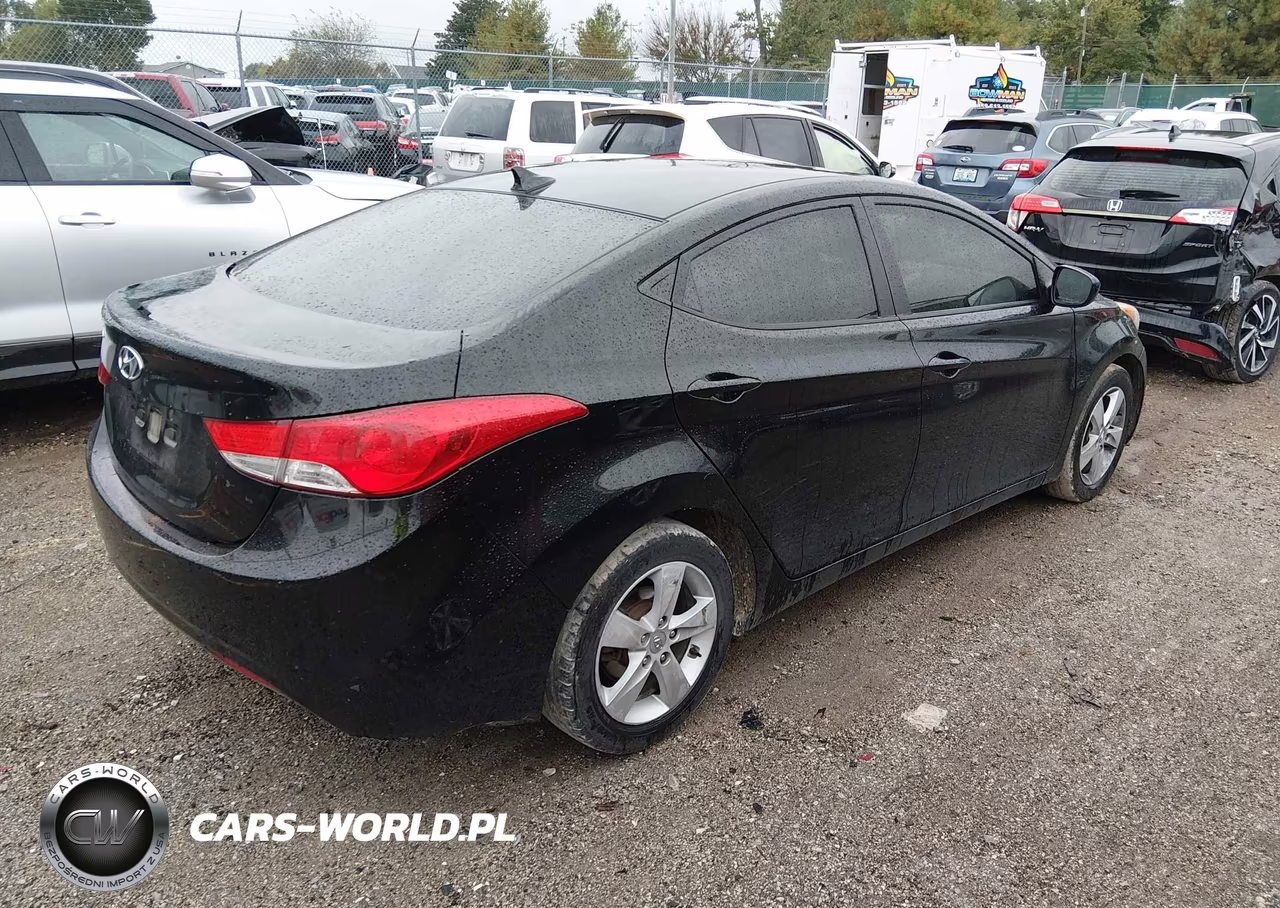 2012 Hyundai Elantra Gls (Ulsan Plant) VIN:KMHDH4AE3CU384098 - 4