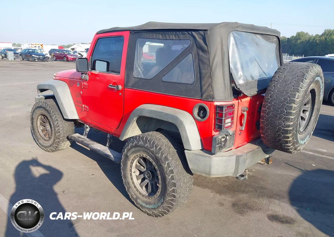 2013 Jeep Wrangler Sport VIN:1C4AJWAG1DL605679 - 3