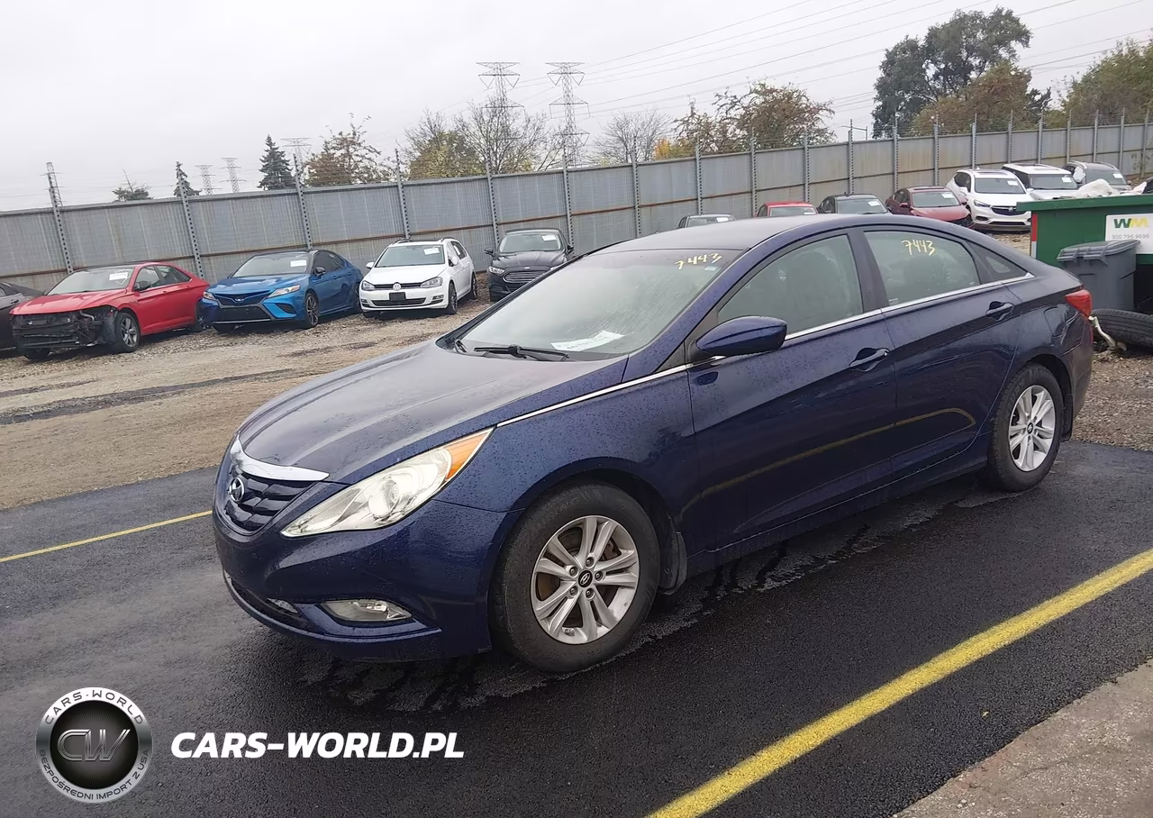 2013 Hyundai Sonata Gls VIN:5NPEB4AC8DH691495 - 2