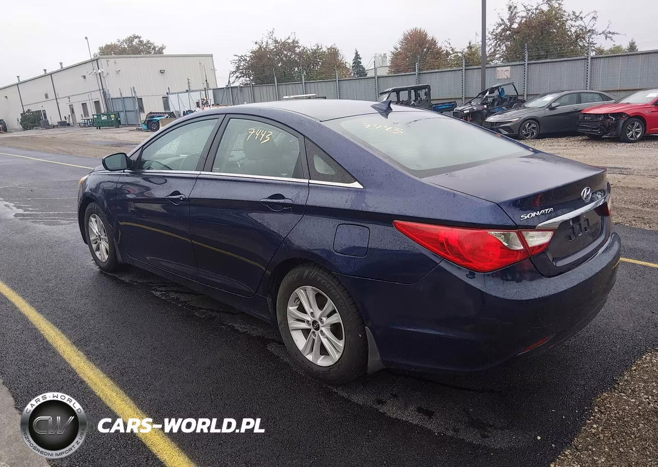 2013 Hyundai Sonata Gls VIN:5NPEB4AC8DH691495 - 3