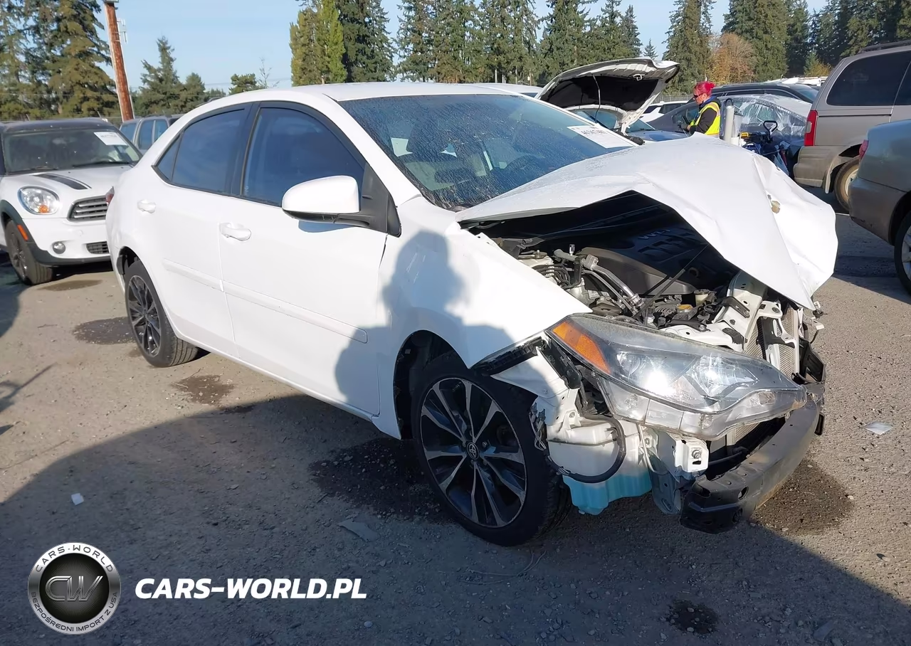 2016 Toyota Corolla Le VIN:2T1BURHEXGC705860 - 1