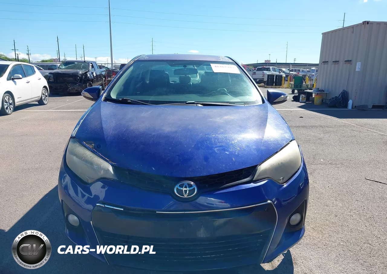 2015 Toyota Corolla S-S Plus-S Premium VIN:5YFBURHE9FP302676 - 12