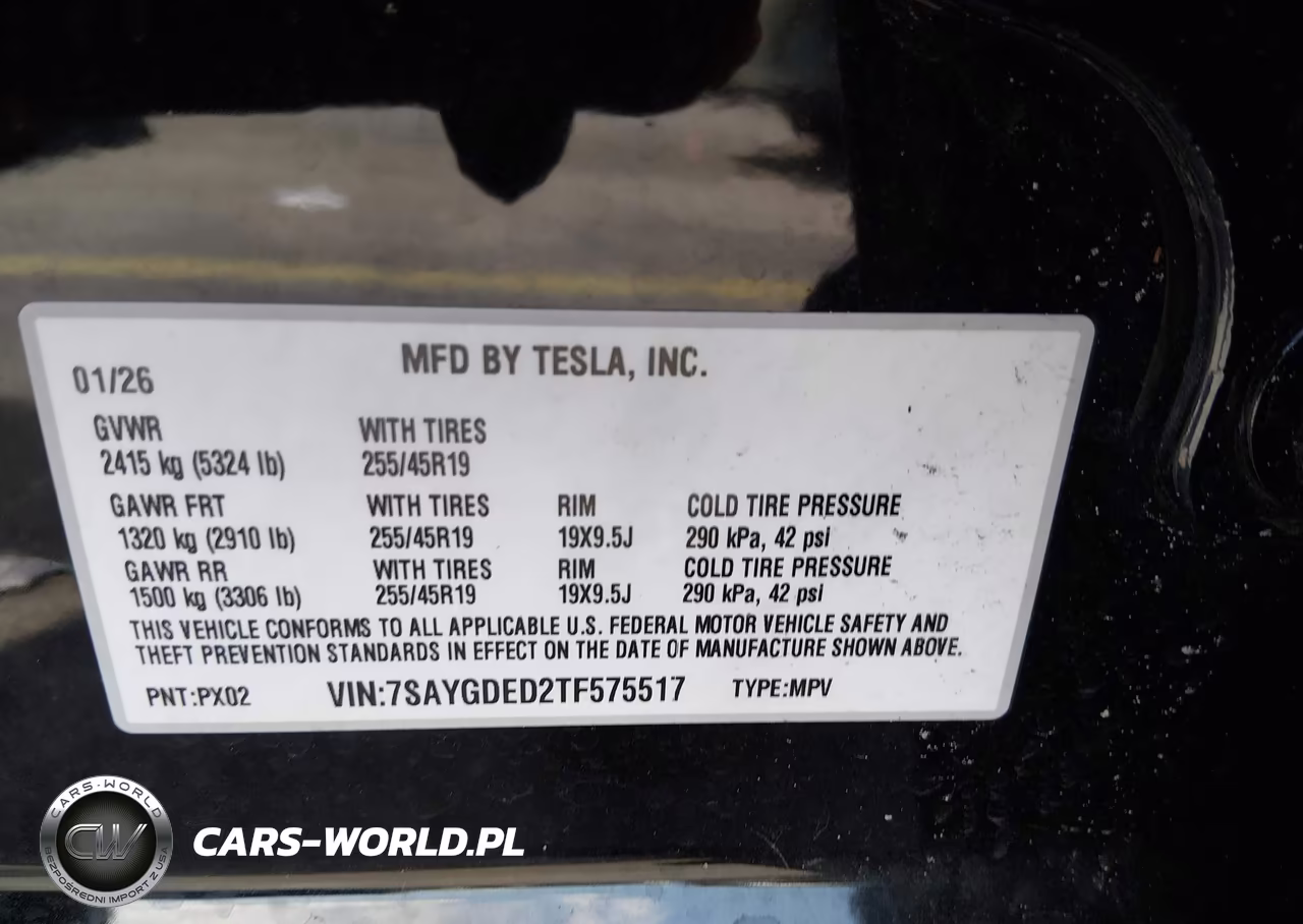 2026 Tesla Model Y Premium Rear-Wheel Drive-Rear-Wheel Drive VIN:7SAYGDED2TF575517 - 9