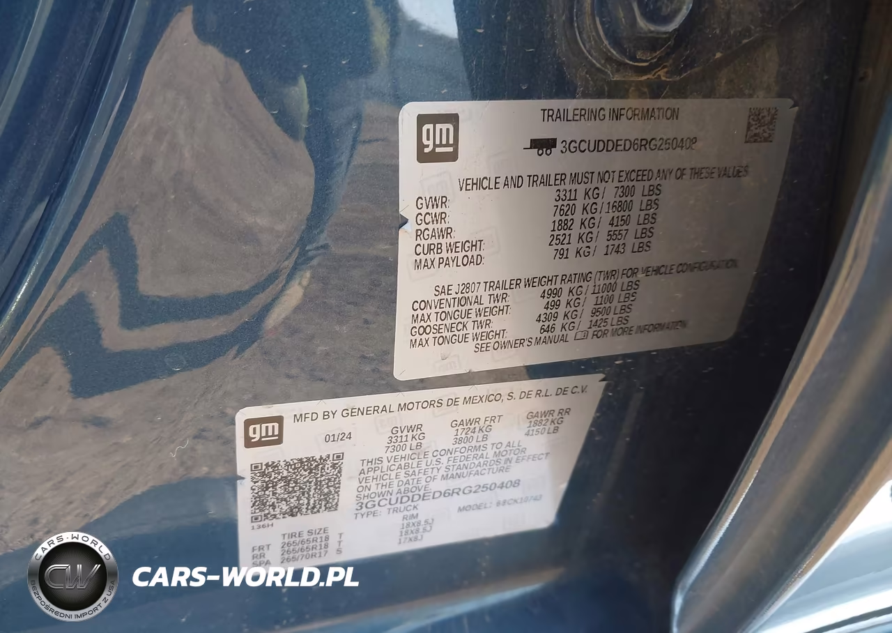 2024 Chevrolet Silverado 1500 4Wd Standard Bed Lt VIN:3GCUDDED6RG250408 - 9