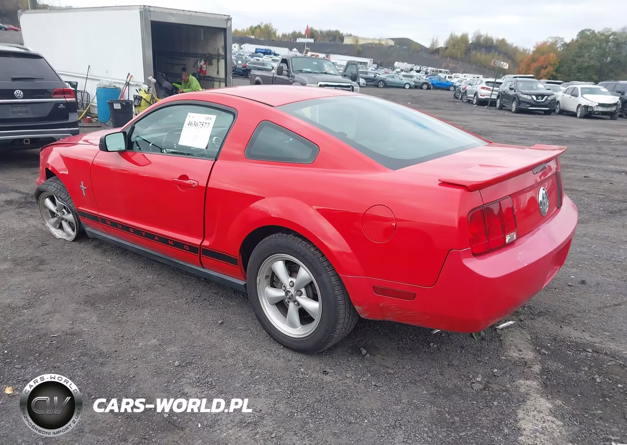 2007 Ford Mustang V6 Deluxe-V6 Premium VIN:1ZVFT80N275366919 - 3