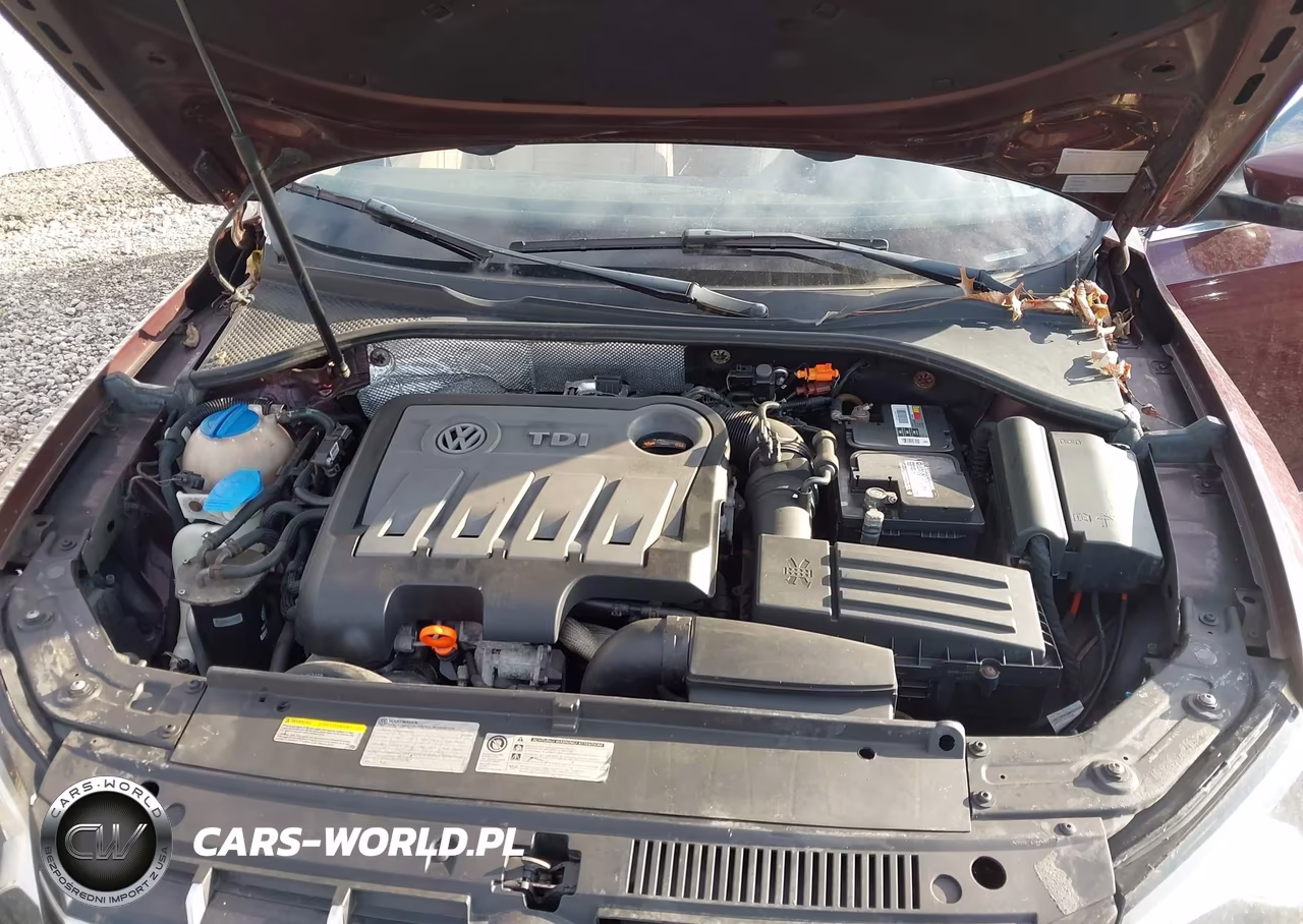 2013 Volkswagen Passat 2.0L Tdi Se VIN:1VWBN7A34DC130604 - 10