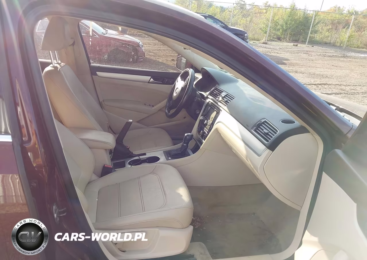 2013 Volkswagen Passat 2.0L Tdi Se VIN:1VWBN7A34DC130604 - 5