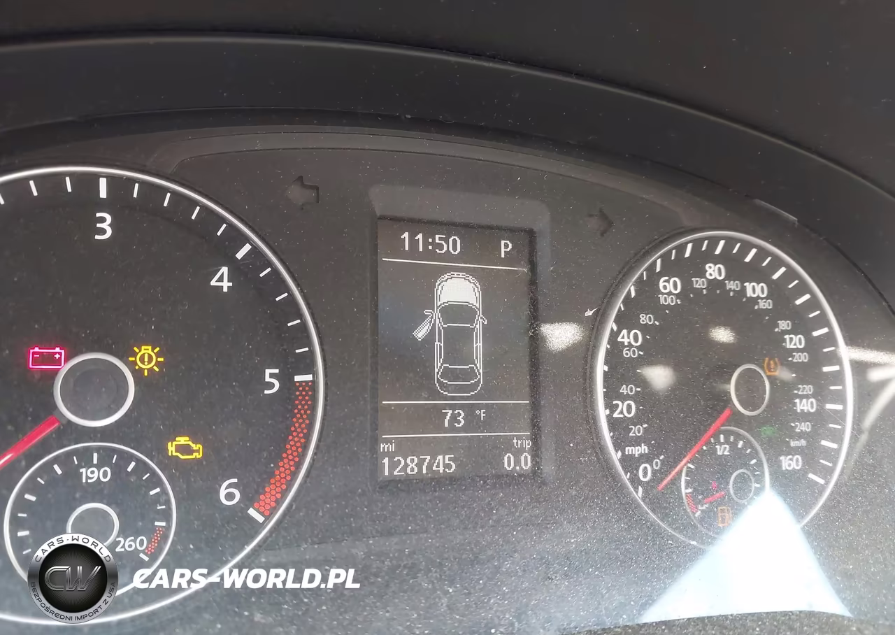 2013 Volkswagen Passat 2.0L Tdi Se VIN:1VWBN7A34DC130604 - 7