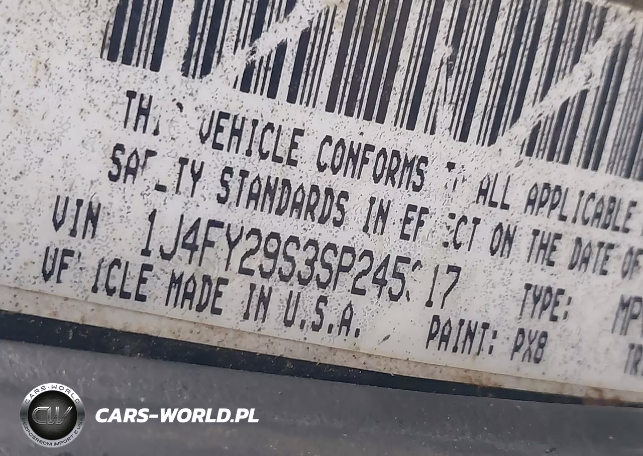 1995 Jeep Wrangler - Yj Se VIN:1J4FY29S3SP245317 - 9