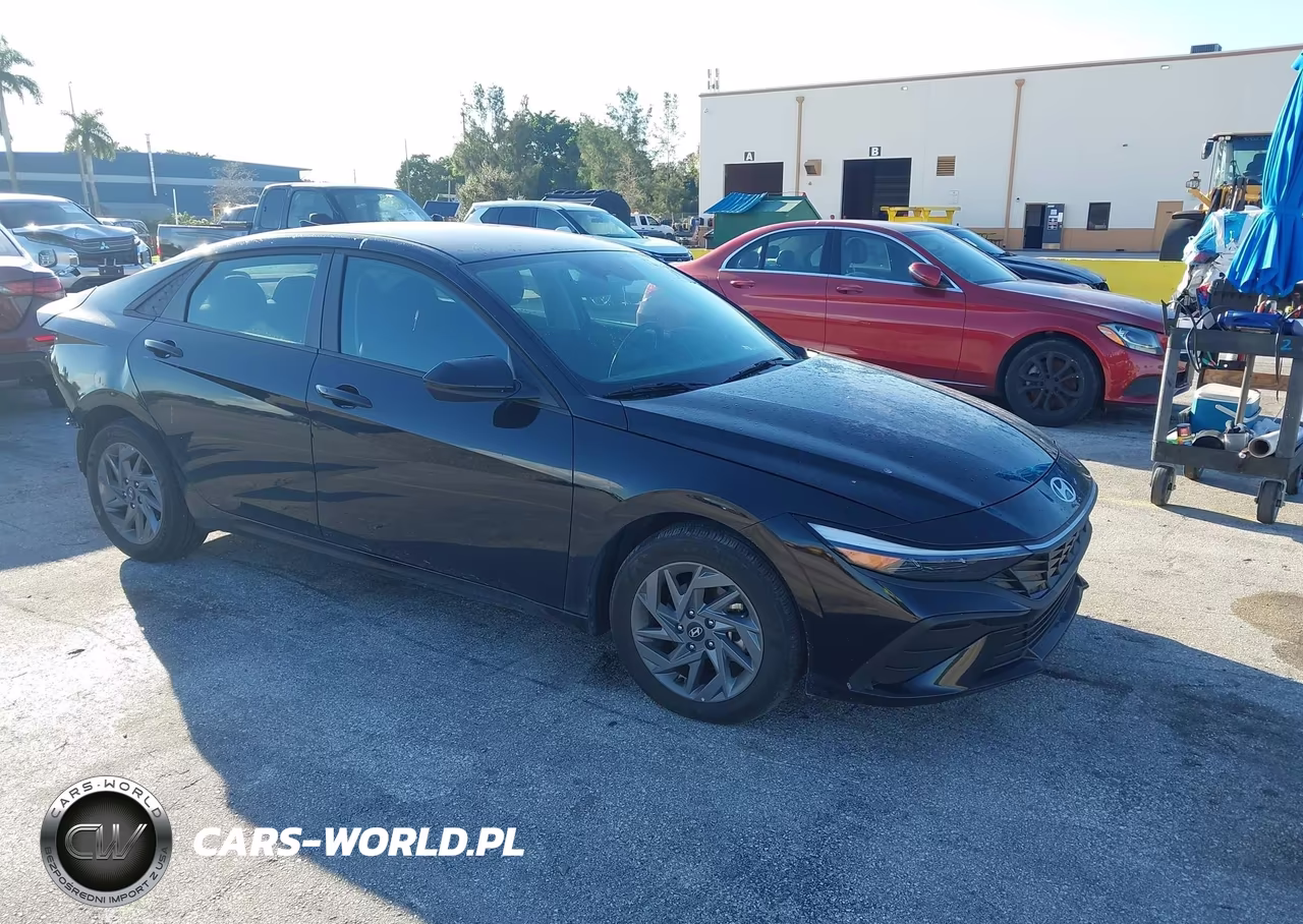 2026 Hyundai Elantra Hybrid Blue