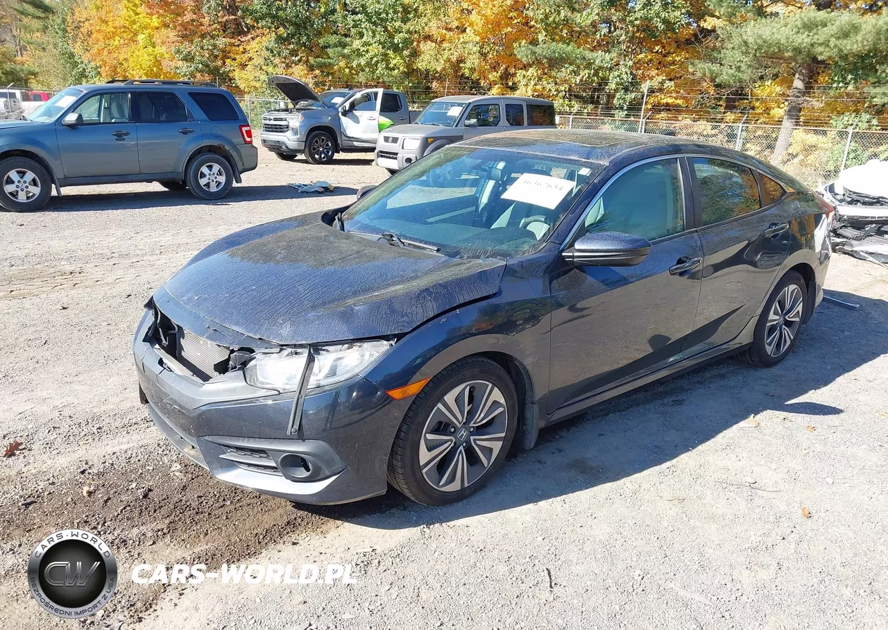 2017 Honda Civic Ex-T VIN:19XFC1F30HE201425 - 2