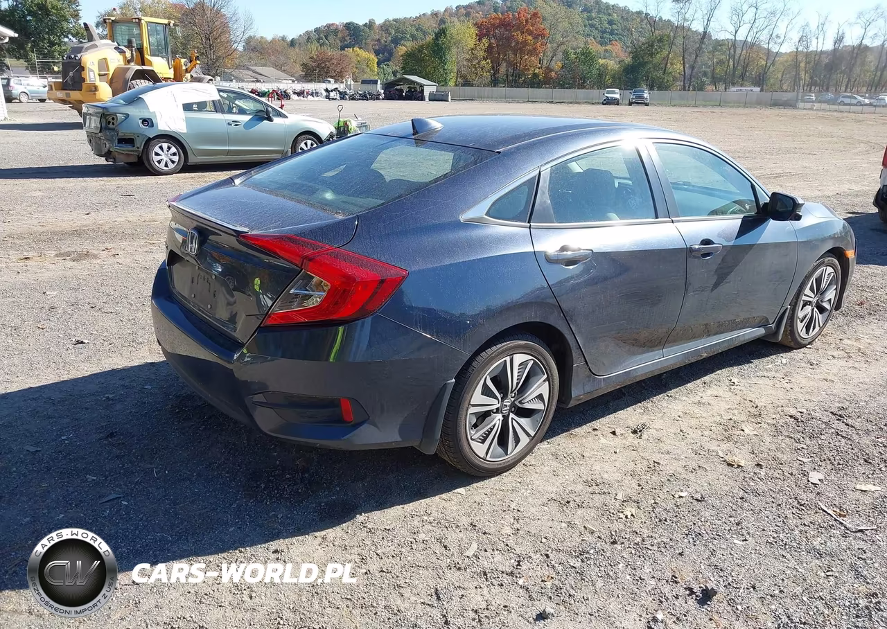 2017 Honda Civic Ex-T VIN:19XFC1F30HE201425 - 4