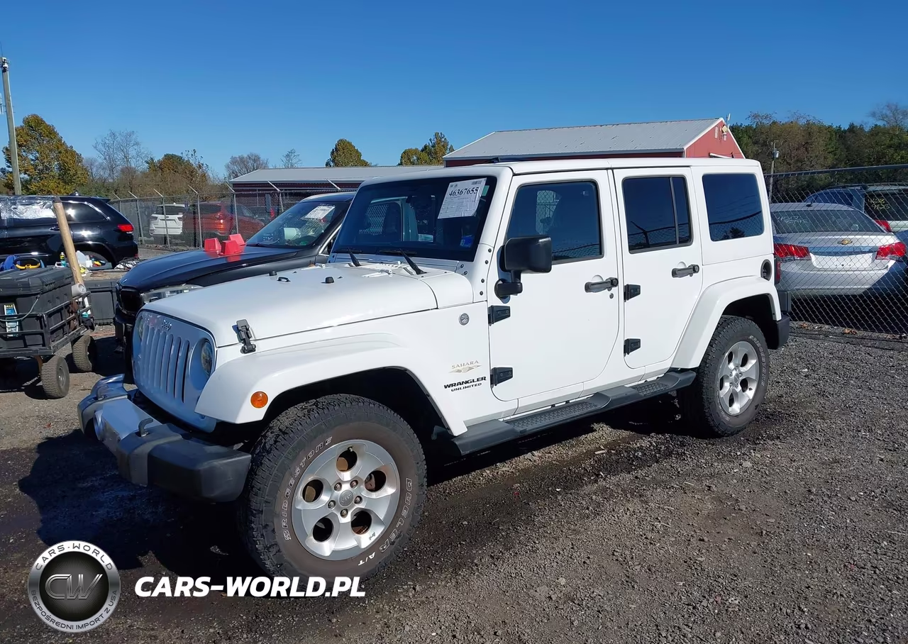 2015 Jeep Wrangler Unlimited Sahara VIN:1C4BJWEG3FL603997 - 2