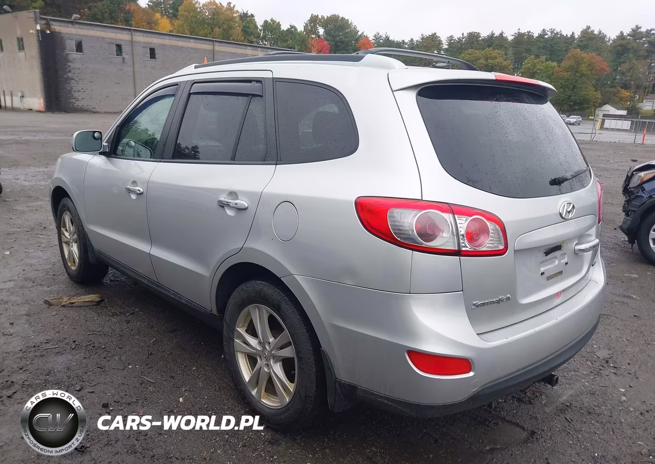 2012 Hyundai Santa Fe Limited V6 VIN:5XYZKDAG0CG140018 - 3