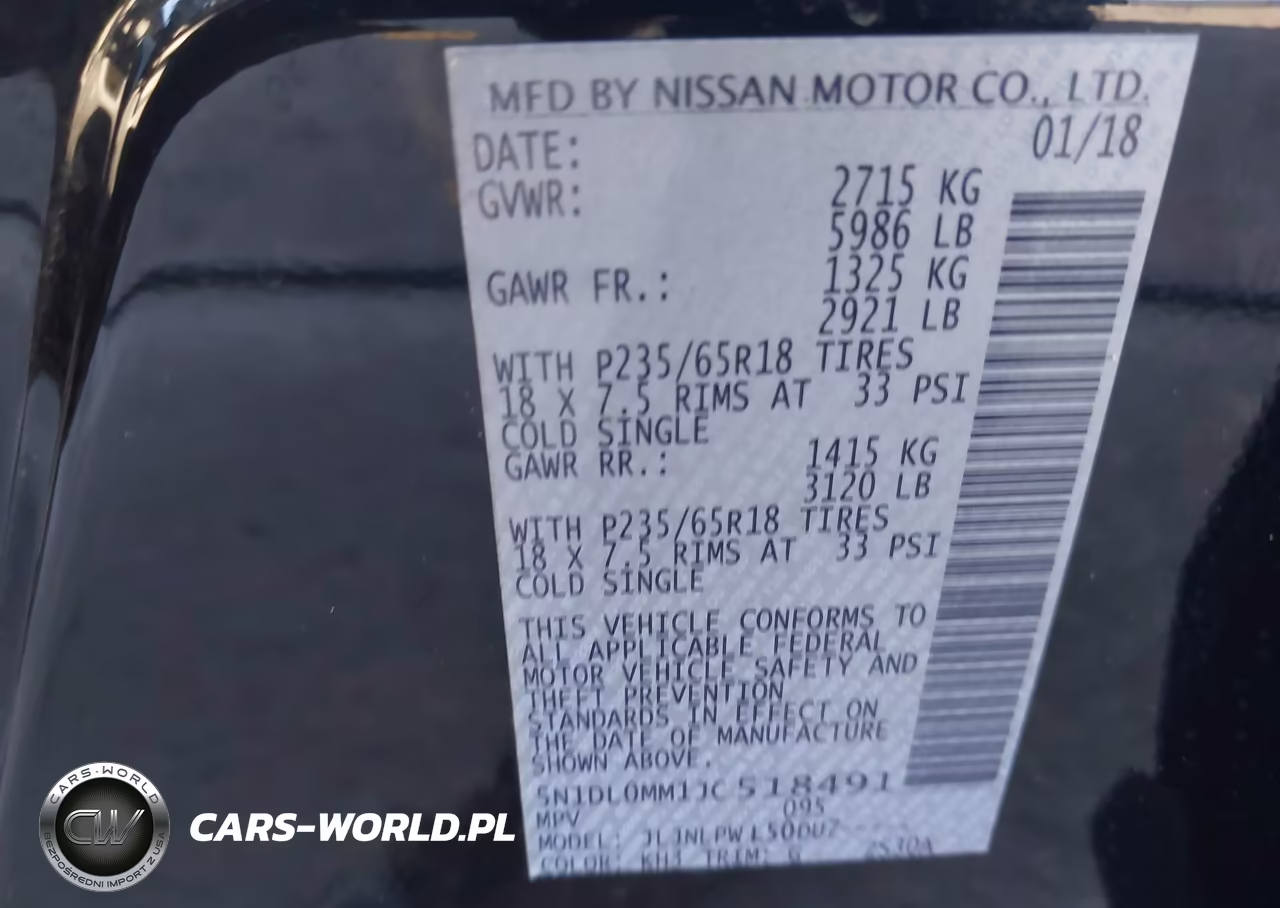 2018 Infiniti Qx60 VIN:5N1DL0MM1JC518491 - 9