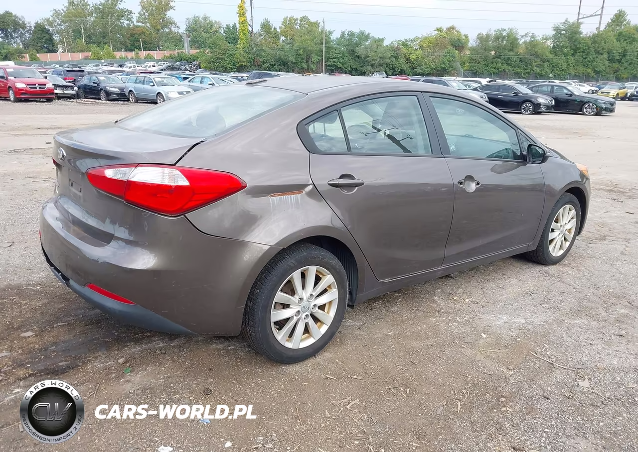 2014 Kia Forte Lx VIN:KNAFX4A68E5139137 - 4
