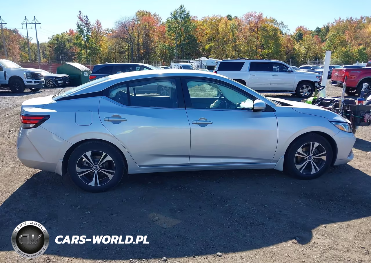 2022 Nissan Sentra Sv Xtronic Cvt VIN:3N1AB8CV8NY254155 - 13