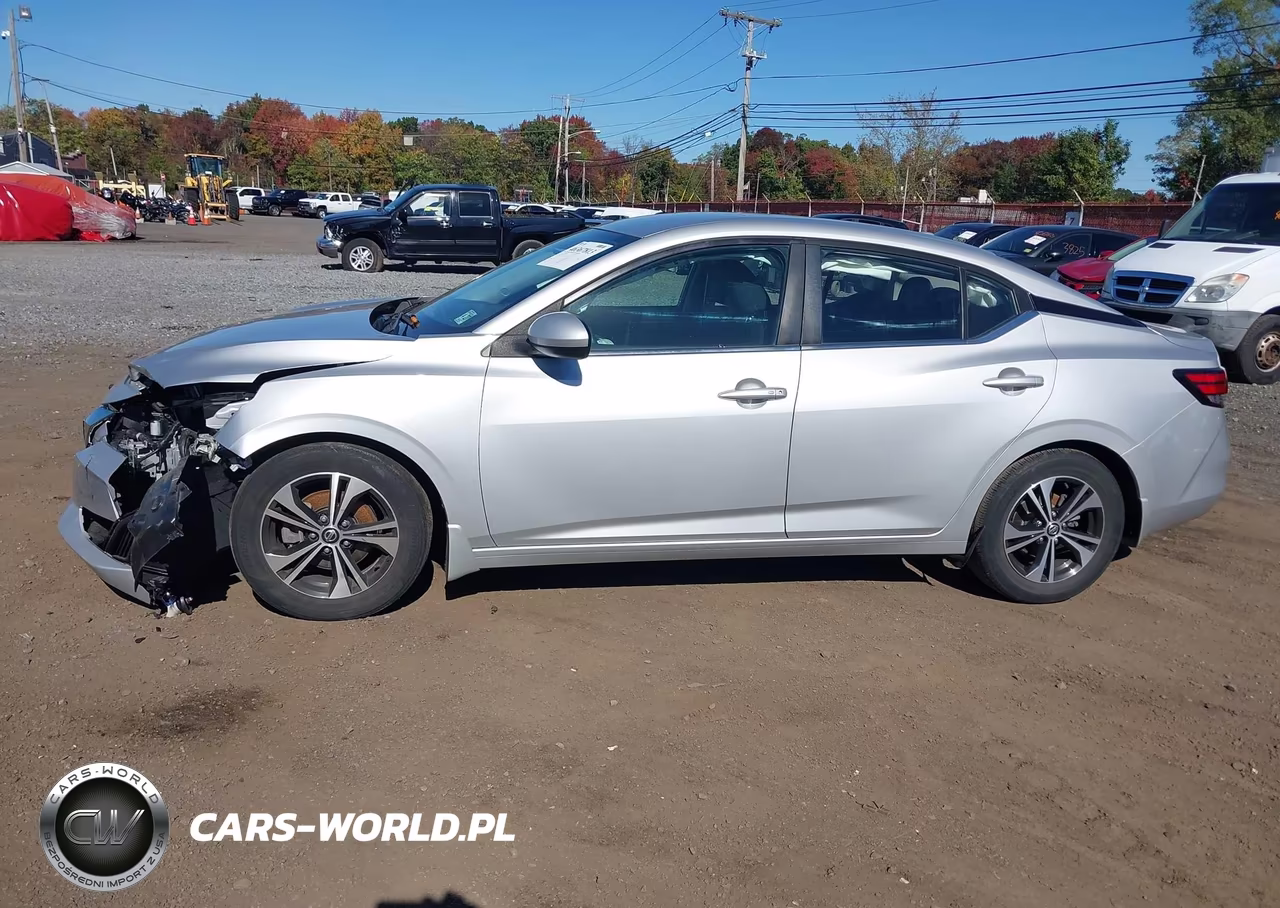 2022 Nissan Sentra Sv Xtronic Cvt VIN:3N1AB8CV8NY254155 - 14