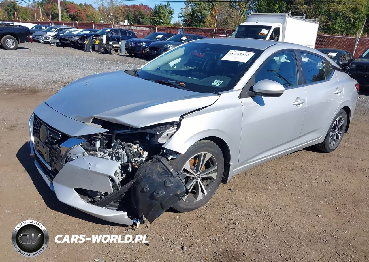 2022 Nissan Sentra Sv Xtronic Cvt VIN:3N1AB8CV8NY254155 - 2