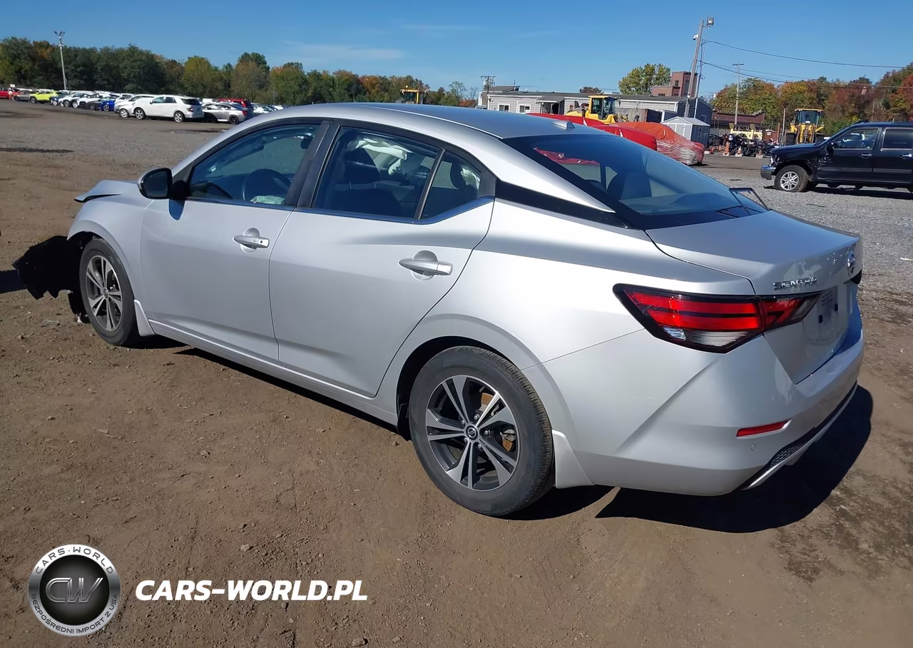 2022 Nissan Sentra Sv Xtronic Cvt VIN:3N1AB8CV8NY254155 - 3