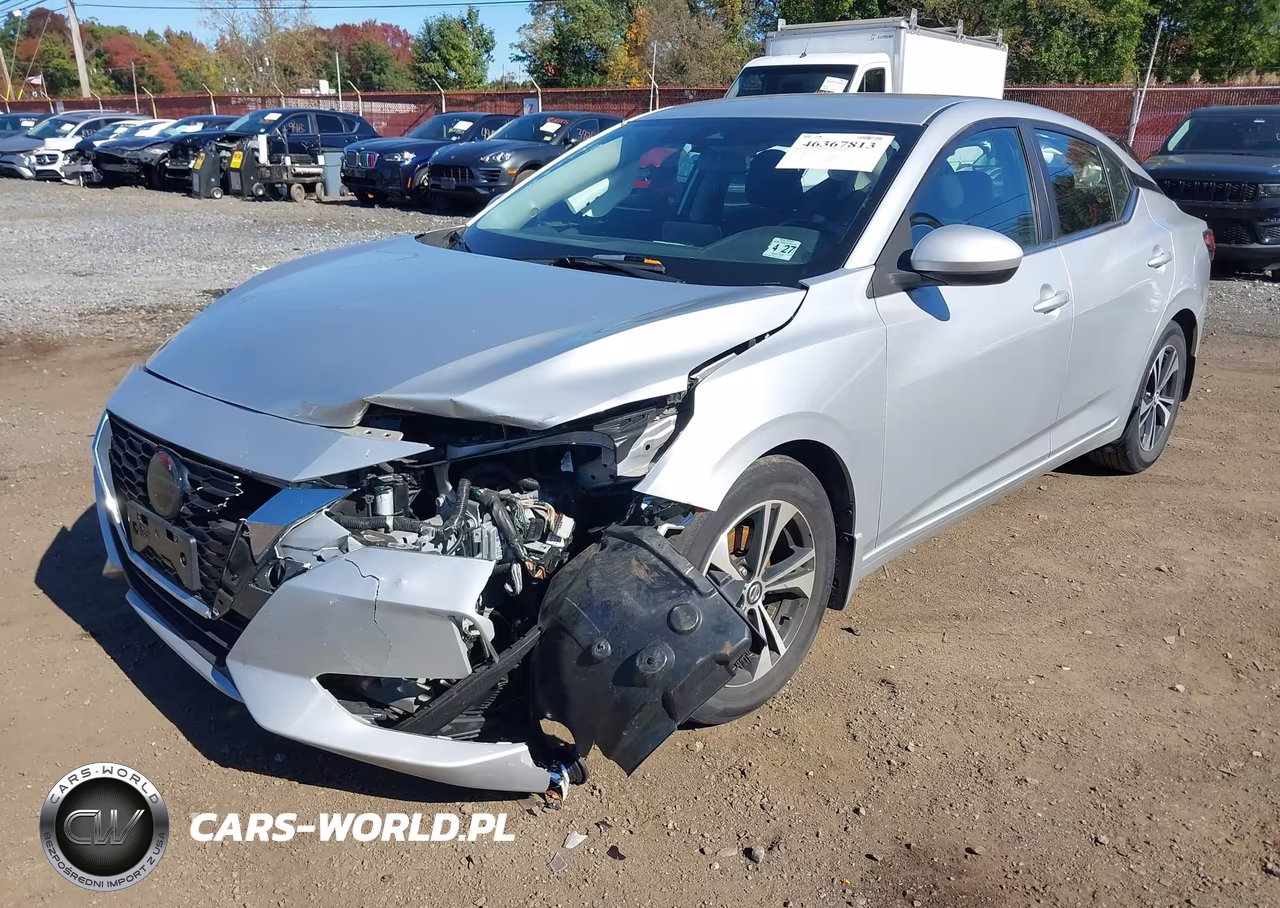 2022 Nissan Sentra Sv Xtronic Cvt VIN:3N1AB8CV8NY254155 - 6