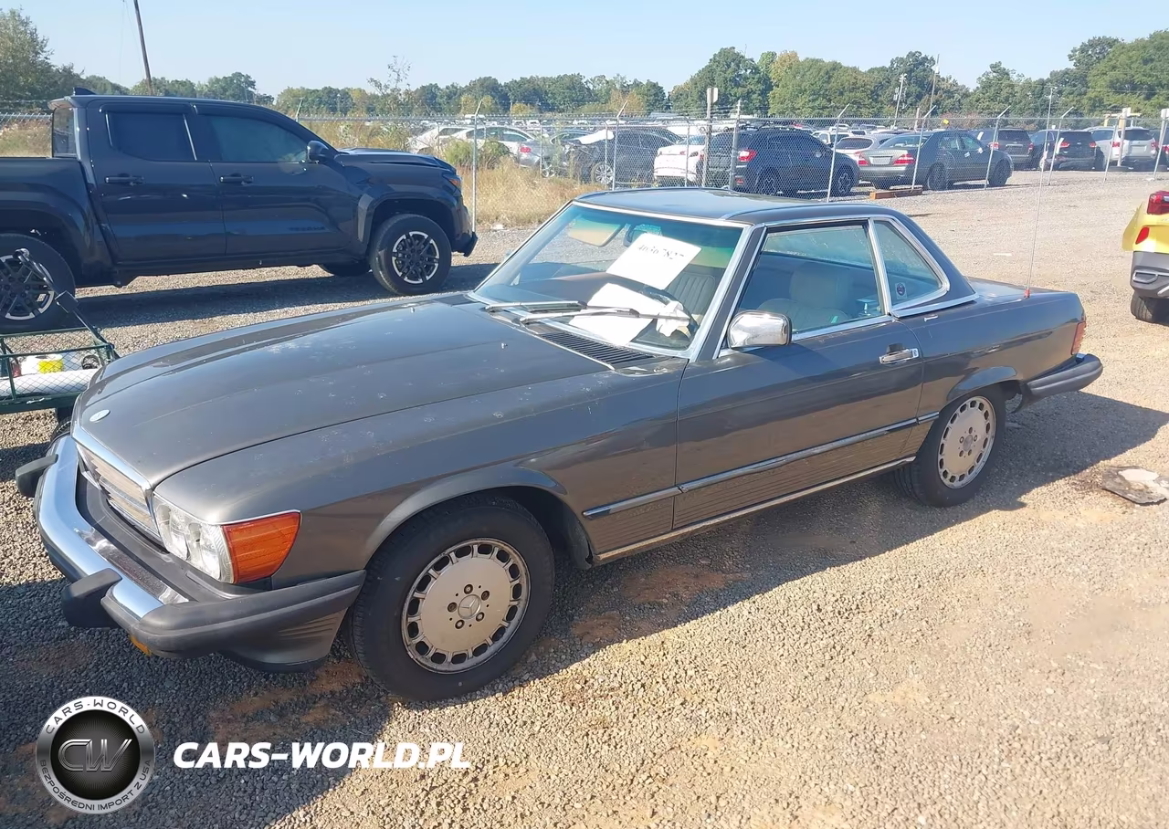 1987 Mercedes-Benz 560 Sl VIN:WDBBA48D1HA065240 - 2