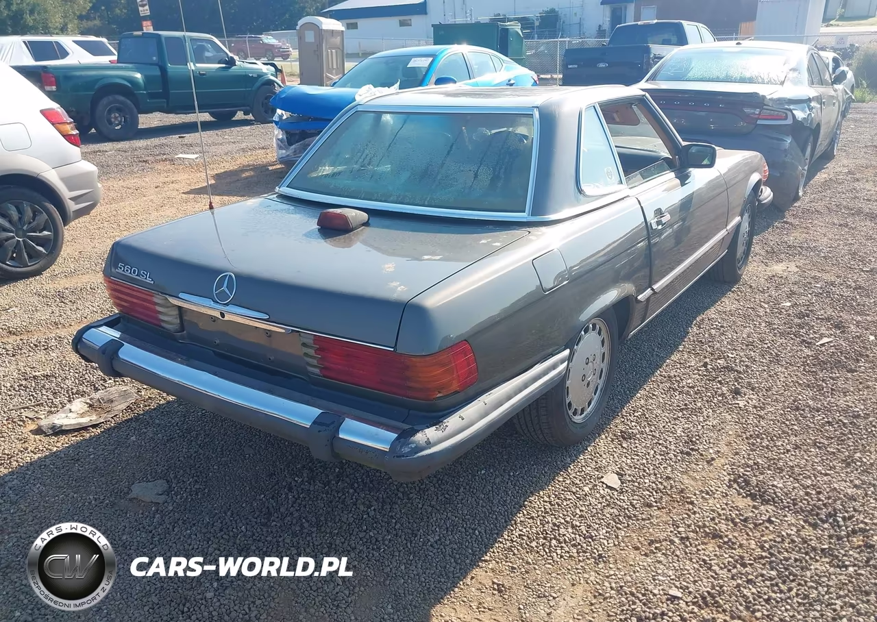 1987 Mercedes-Benz 560 Sl VIN:WDBBA48D1HA065240 - 4