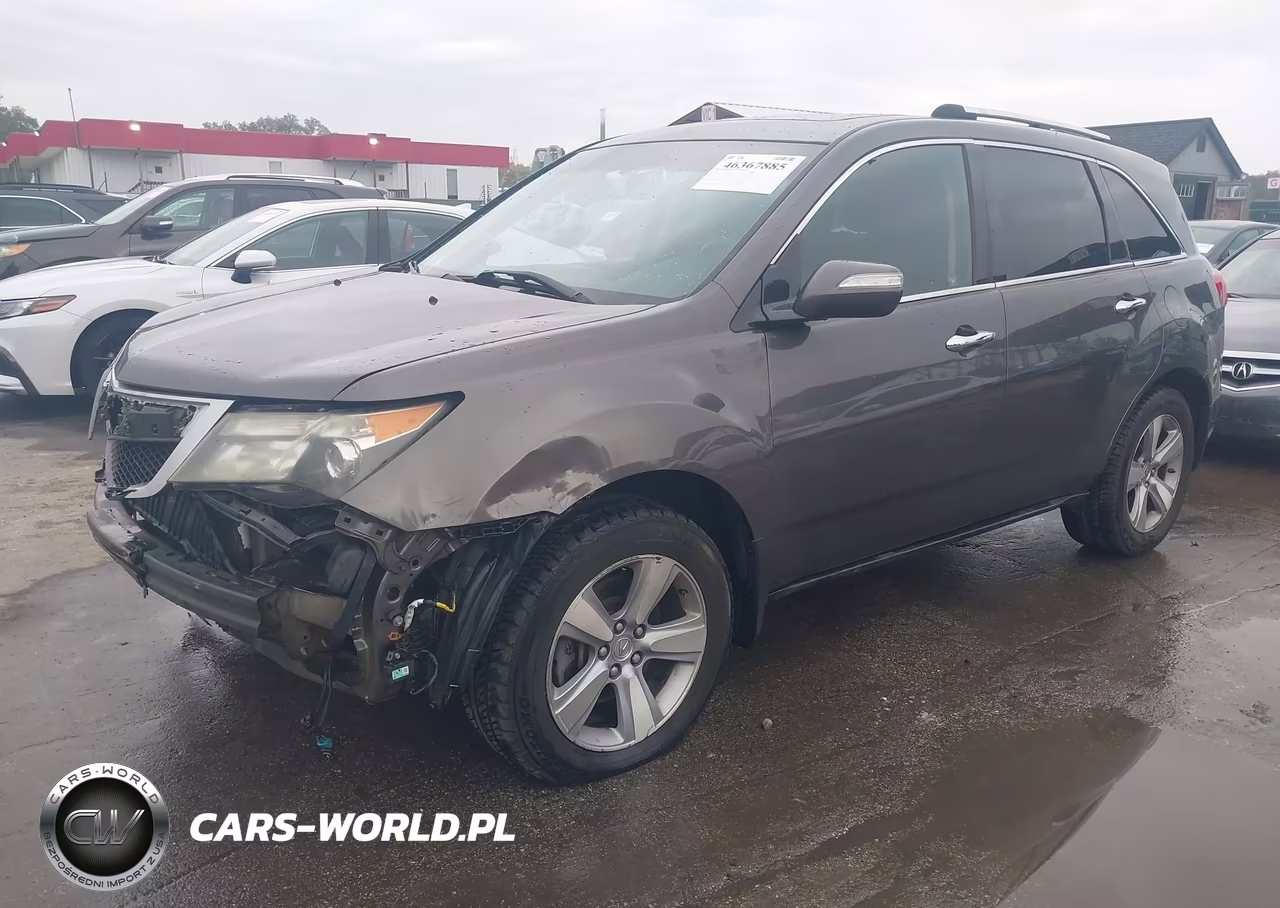 2012 Acura Mdx VIN:2HNYD2H22CH548150 - 2