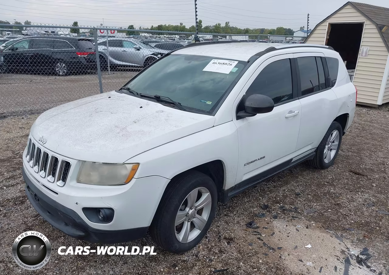 2012 Jeep Compass Latitude VIN:1C4NJCEB9CD618266 - 2