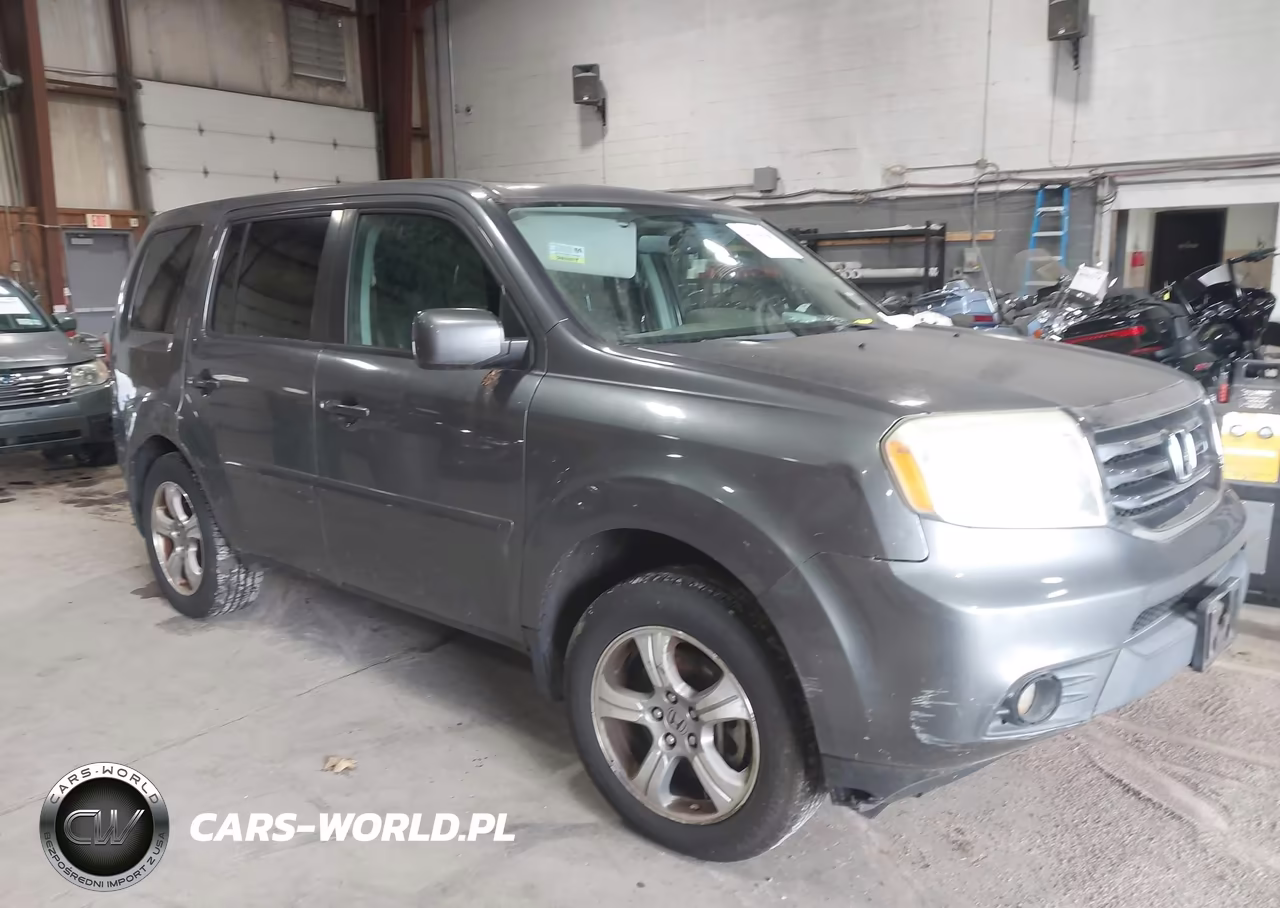 2013 Honda Pilot Ex-L VIN:5FNYF4H61DB037969 - 1