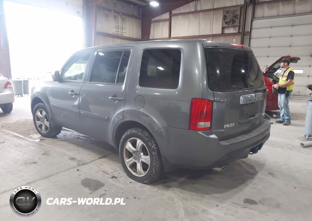 2013 Honda Pilot Ex-L VIN:5FNYF4H61DB037969 - 3
