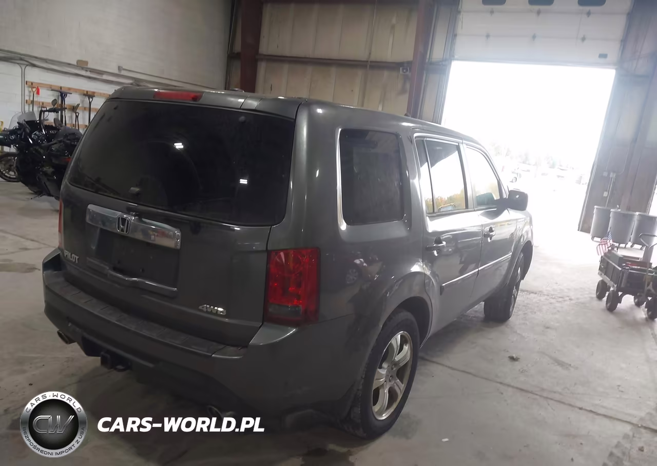 2013 Honda Pilot Ex-L VIN:5FNYF4H61DB037969 - 4