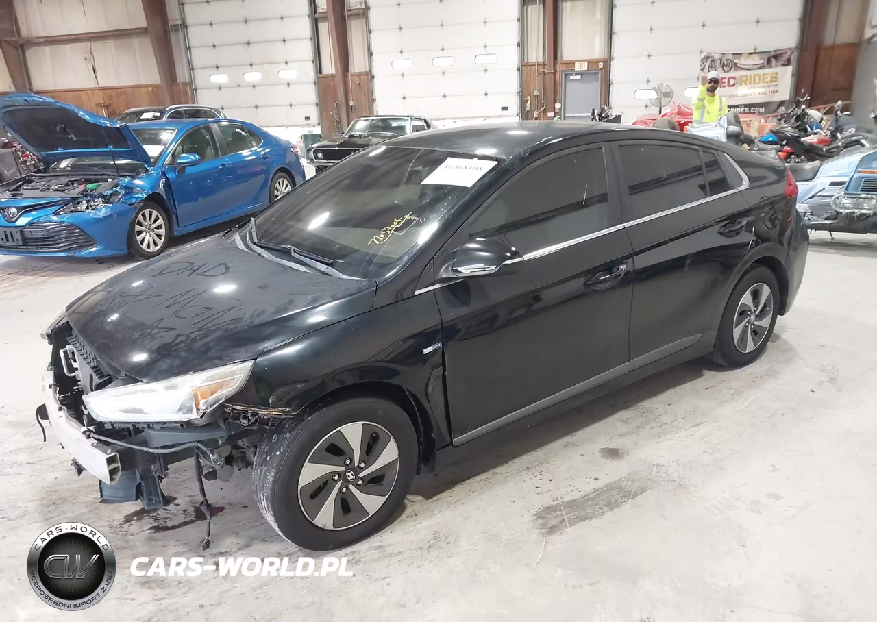 2017 Hyundai Ioniq Hybrid Sel VIN:KMHC75LC2HU049650 - 2