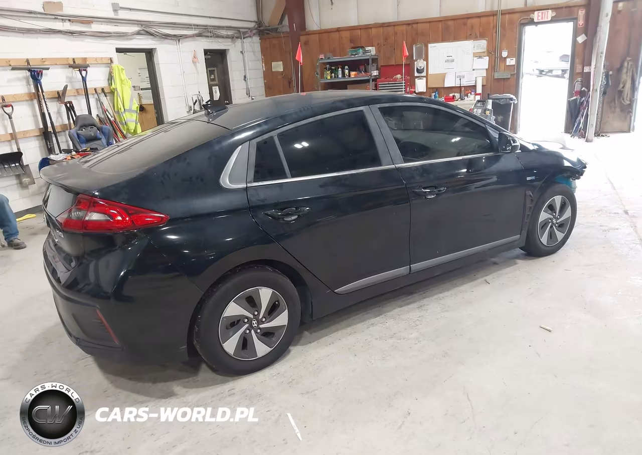 2017 Hyundai Ioniq Hybrid Sel VIN:KMHC75LC2HU049650 - 4