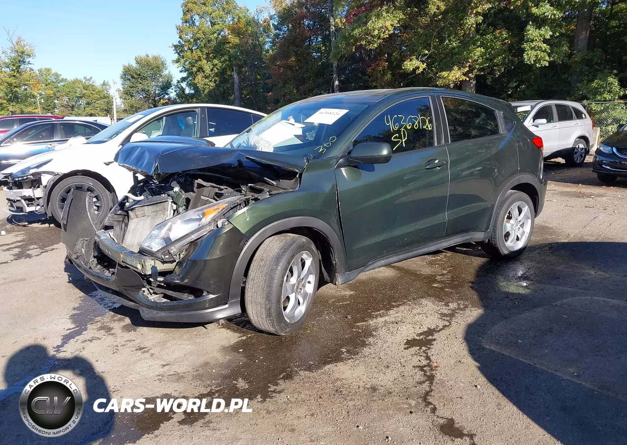 2016 Honda Hr-V Lx VIN:3CZRU5H3XGM733925 - 2