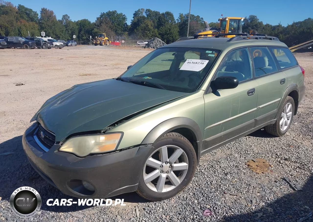 2006 Subaru Outback 2.5I VIN:4S4BP61C767363150 - 2