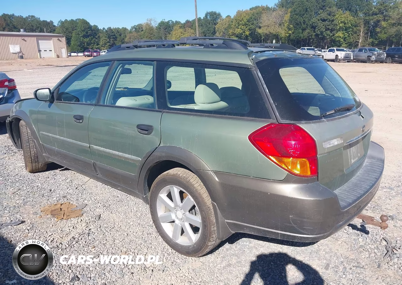 2006 Subaru Outback 2.5I VIN:4S4BP61C767363150 - 3
